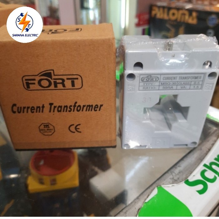 Jual CT Current Transformer MSQ - 40 Panel Meter - 300/5A | Shopee ...