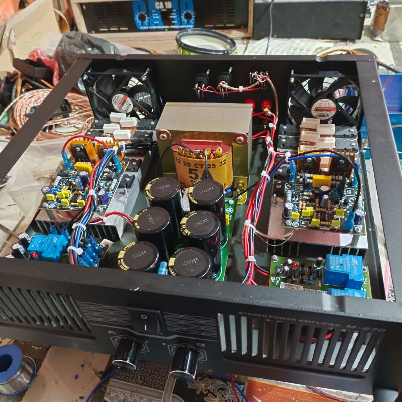 Jual POWER AMPLIFIER RAKITAN 5A BESAR | Shopee Indonesia