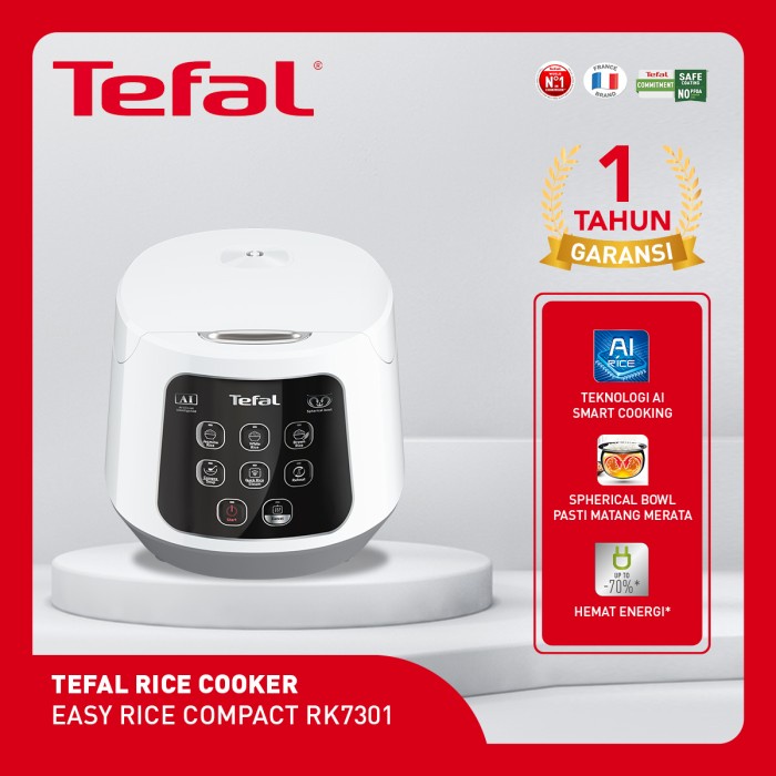 Jual Tefal Rice Cooker Easy Rice Compact RK7301 / Penanak Nasi Shopee