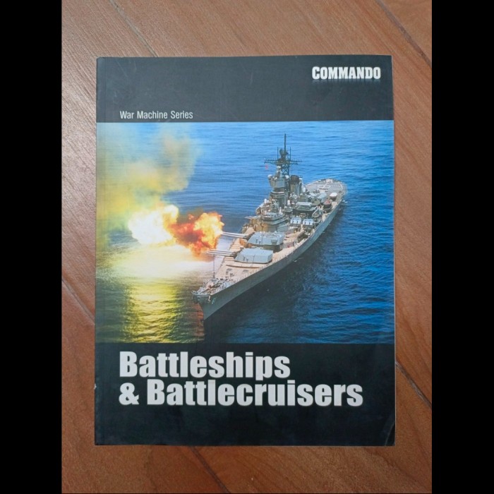Jual Majalah Commando War Machine Series - Battleships & Battlecruisers ...
