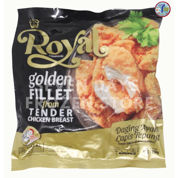 Jual Belfoods Royal Golden Fillet | Daging Ayam Lapis Tepung 250 Gr ...