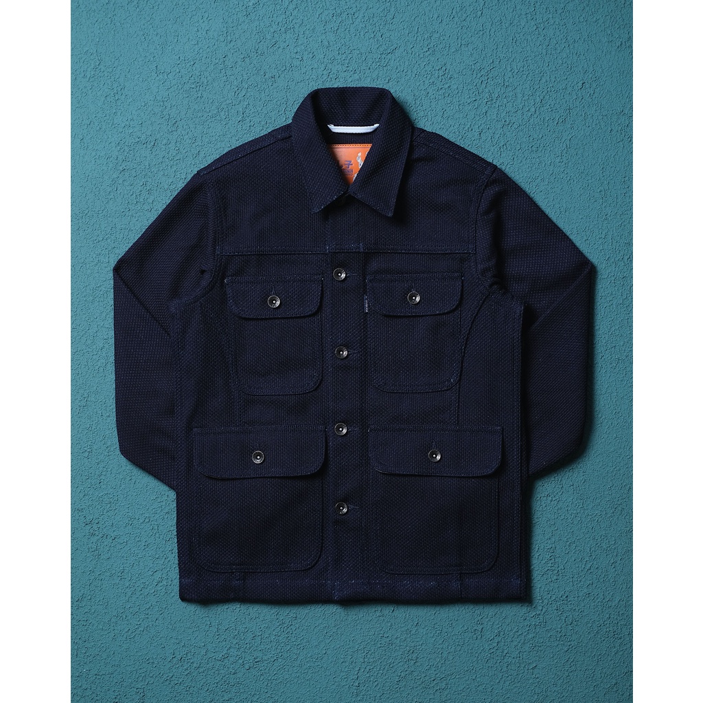 Jual WINGMAN DENIM - WORK JACKET SASHIKO | Shopee Indonesia