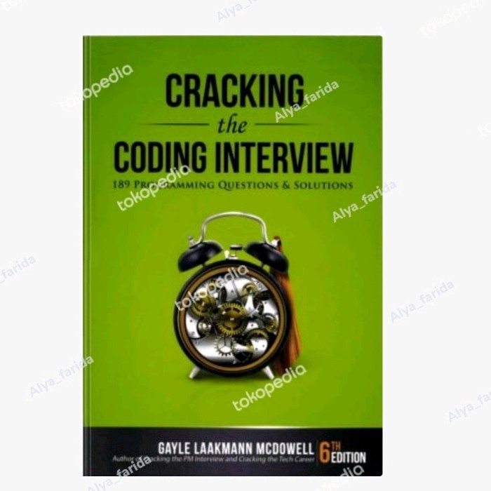 Jual Cracking the Coding Interview, 6th Edition | Shopee Indonesia