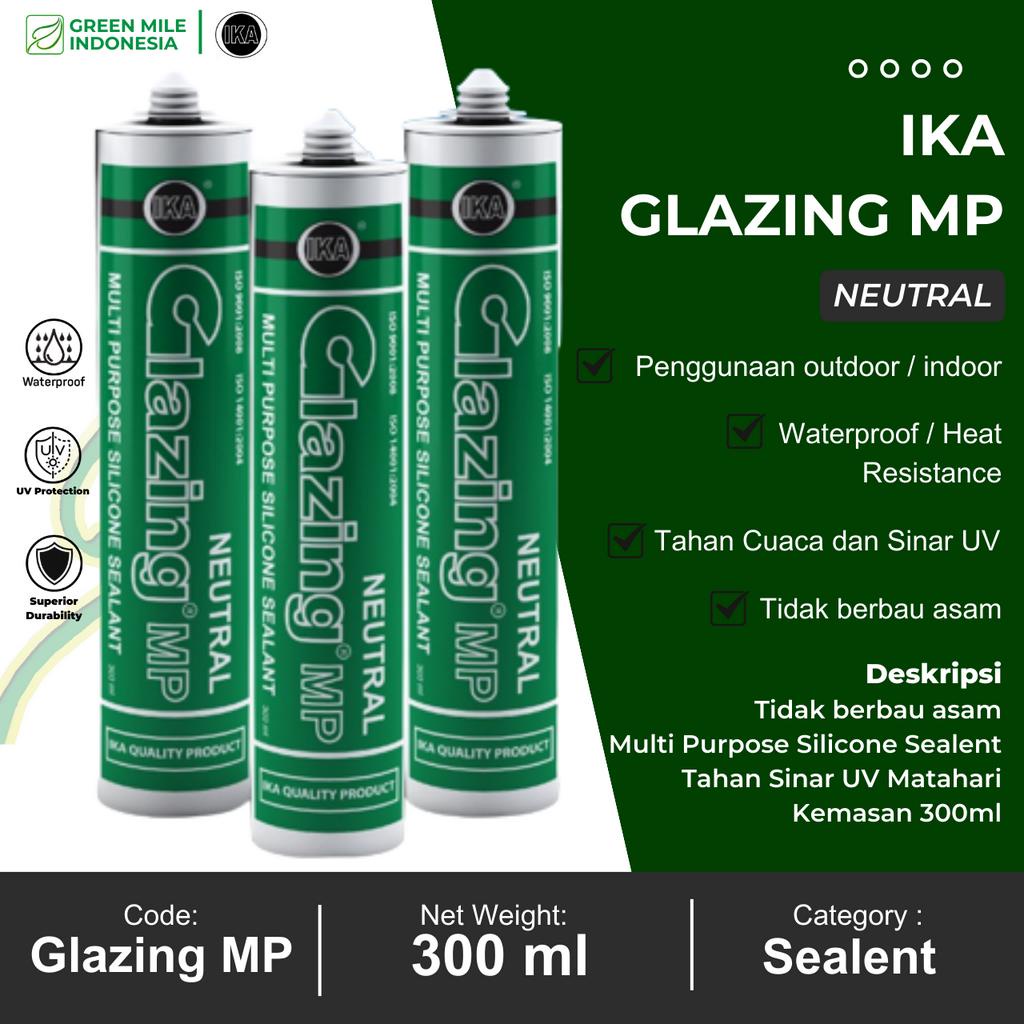 Jual Silicone Sealant Lem Kaca Silikon Silen Ika Glazing Mp Ml