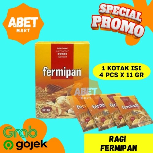 Jual Ragi Fermipan Sachet 11 Gr Kotak - Pengembang Vermipan Obat Kue ...