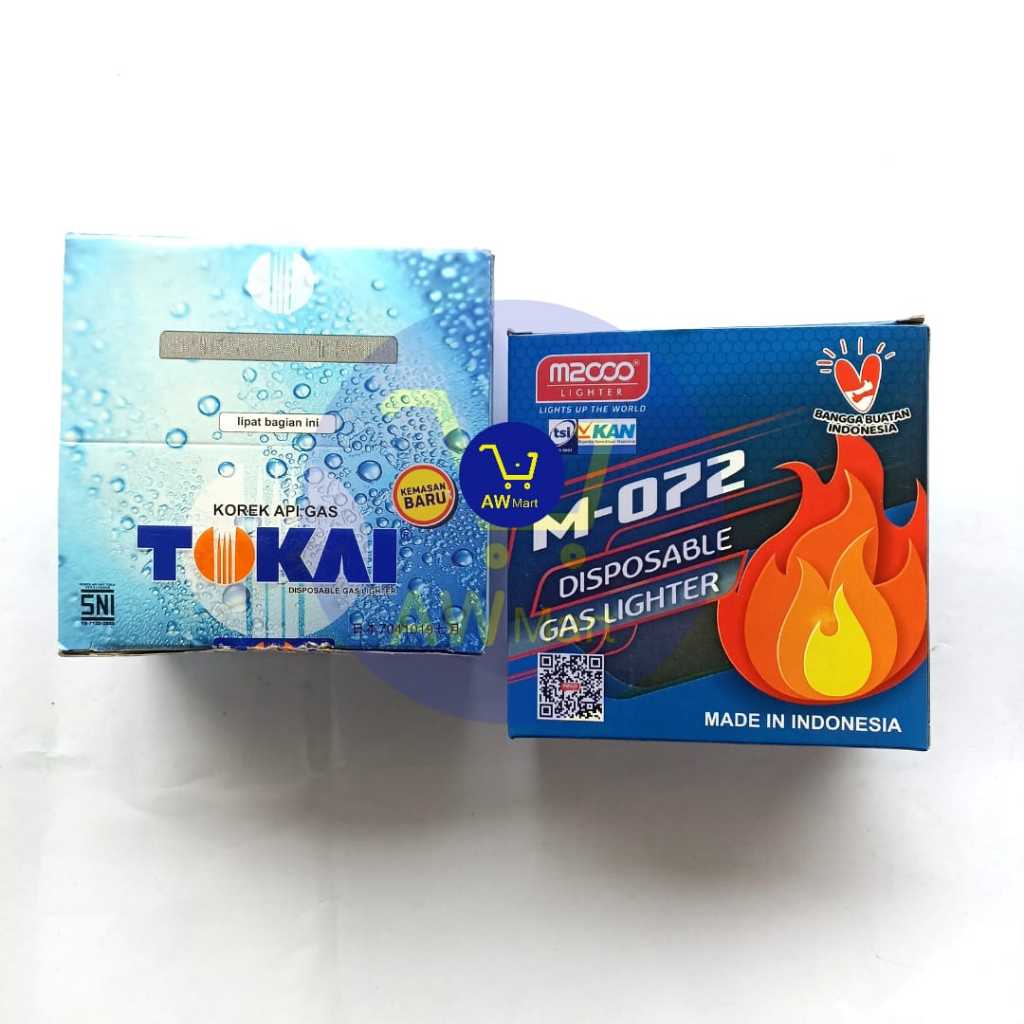 Jual KOREK API GAS TOKAI DAN M 2000 PER BOX ISI 50PCS - KOREK API GAS ...