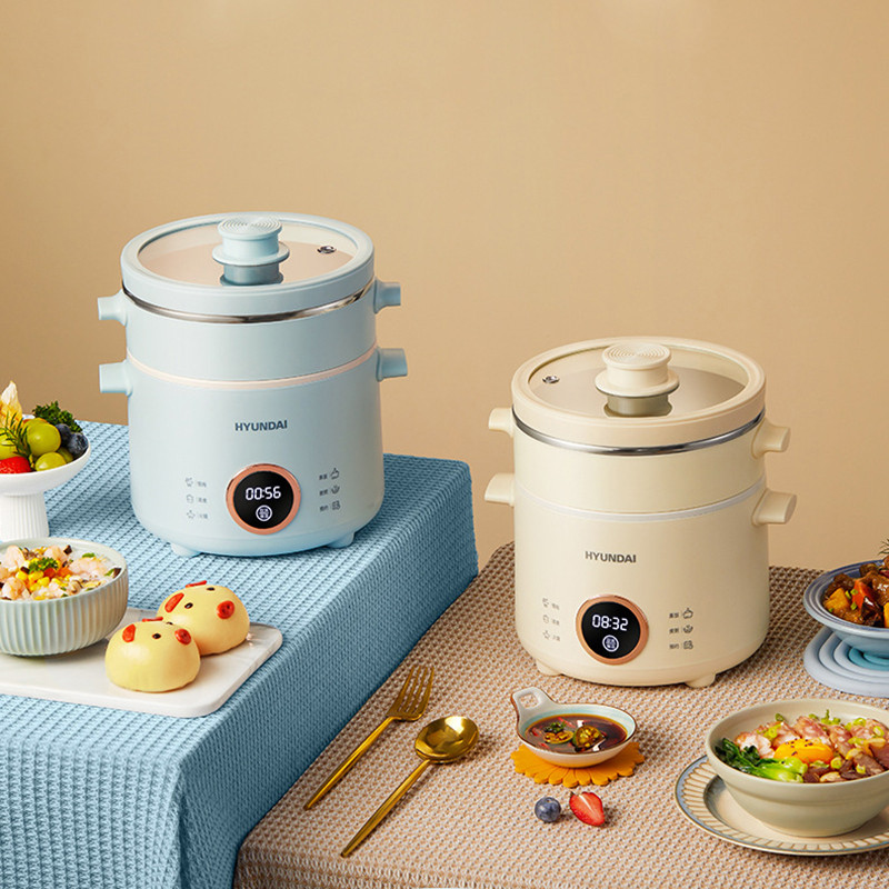 Jual 2L Electric Cooking Pot Smart Rice Cooker Multicooker Lunch Box ...