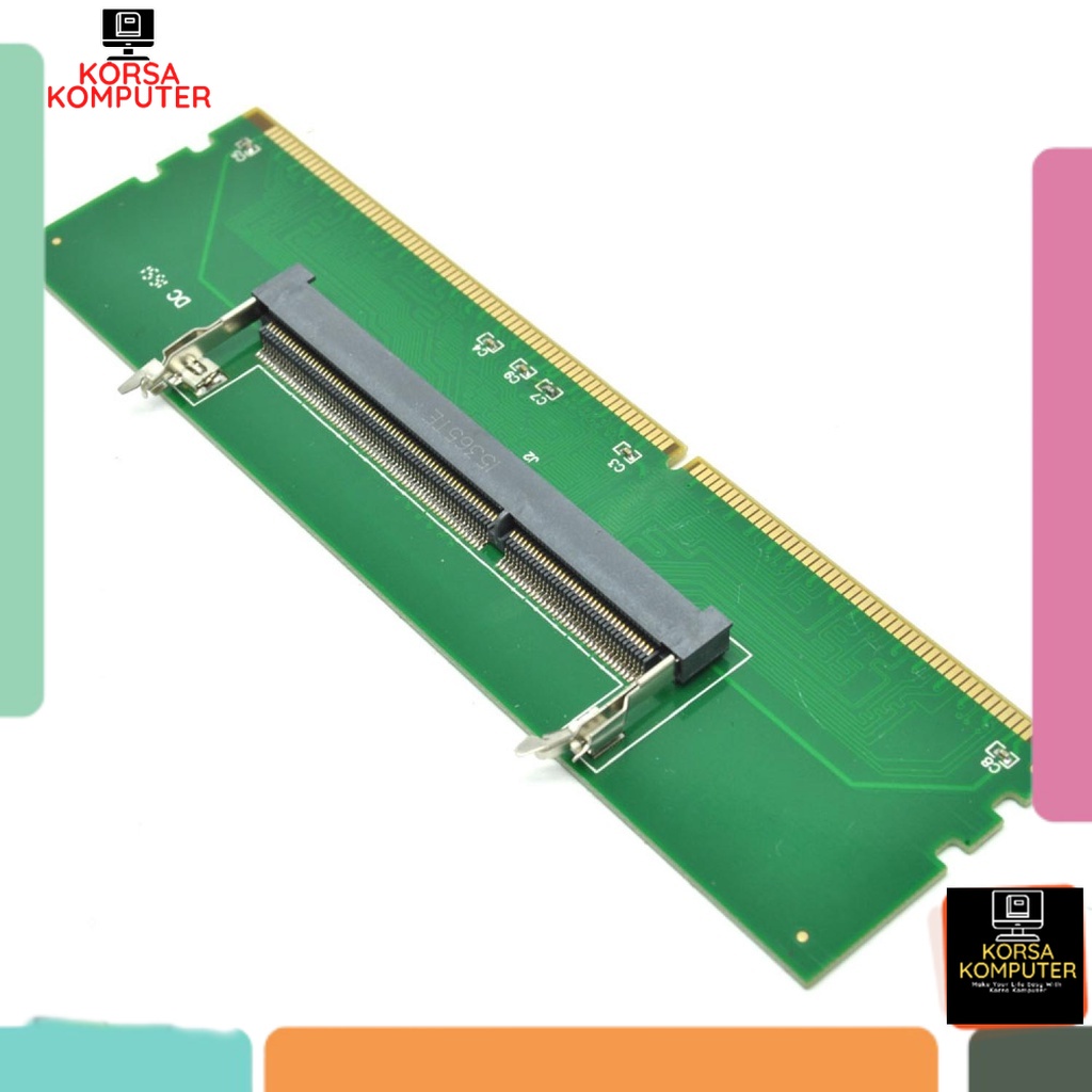 Jual RAM Adapter Converter SODIMM DDR3 Laptop To DIM DDR3 Desktop ...