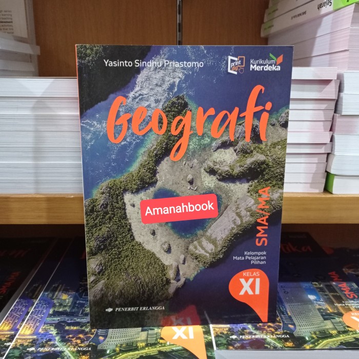 Jual Buku Geografi SMA Kelas 11 Kurikulum Merdeka Erlangga | Shopee ...