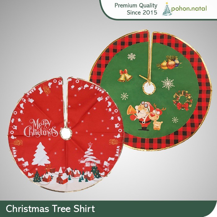 Jual Alas Kaki Pohon Natal Karpet Christmas Tree Mat diameter 60 cm - d ...