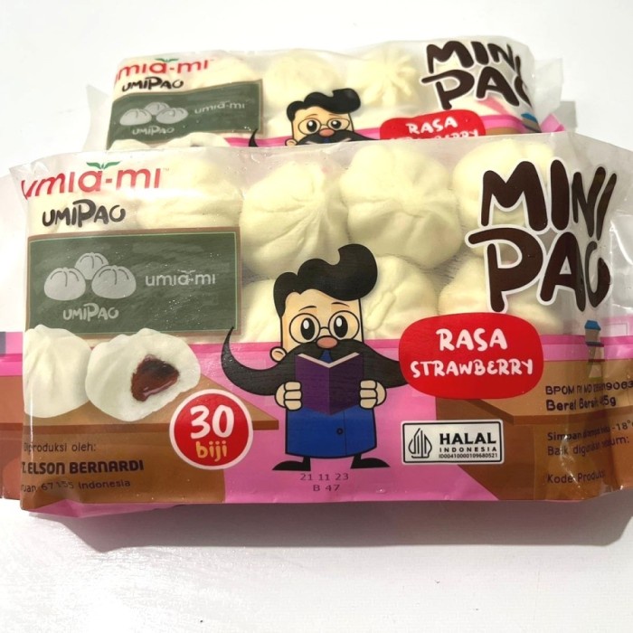 Jual Minipao Strawberry/Bakpao Mini Isi Strawberry Frozen | Shopee ...