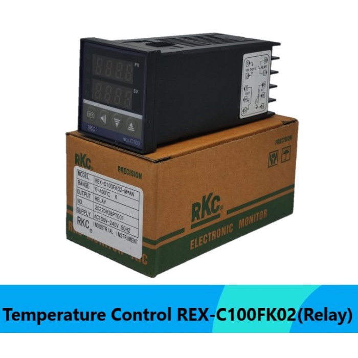 Jual REX C100 Temperature Digital PID Controller Sensor Suhu SSR RELAY ...