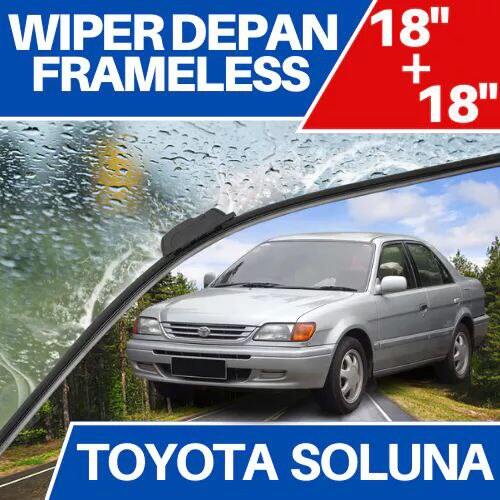 Jual Wiper Frameless Banana Full Karet Toyota Soluna Shopee Indonesia