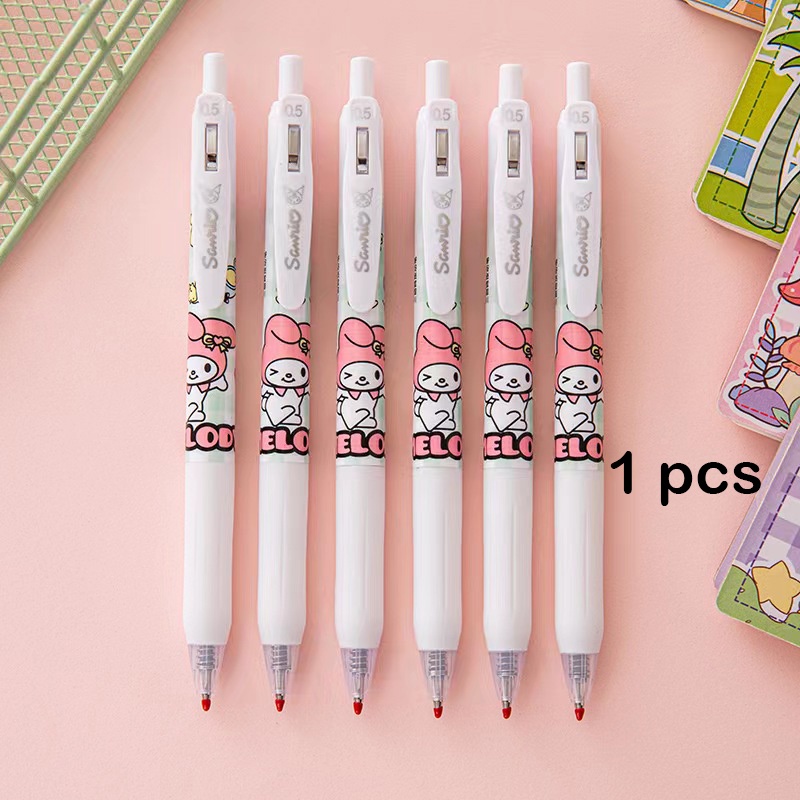 Jual Sanrio Pulpen 0.5mm/ Pulpen Cetek Gel Tinta Hitam / Pulpen Mekanik ...