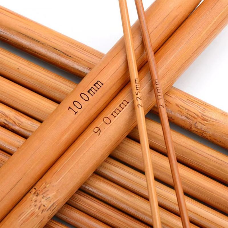 Jual Jarum Rajut Bamboo / Knitting Needles Bamboo / Breien Double Point