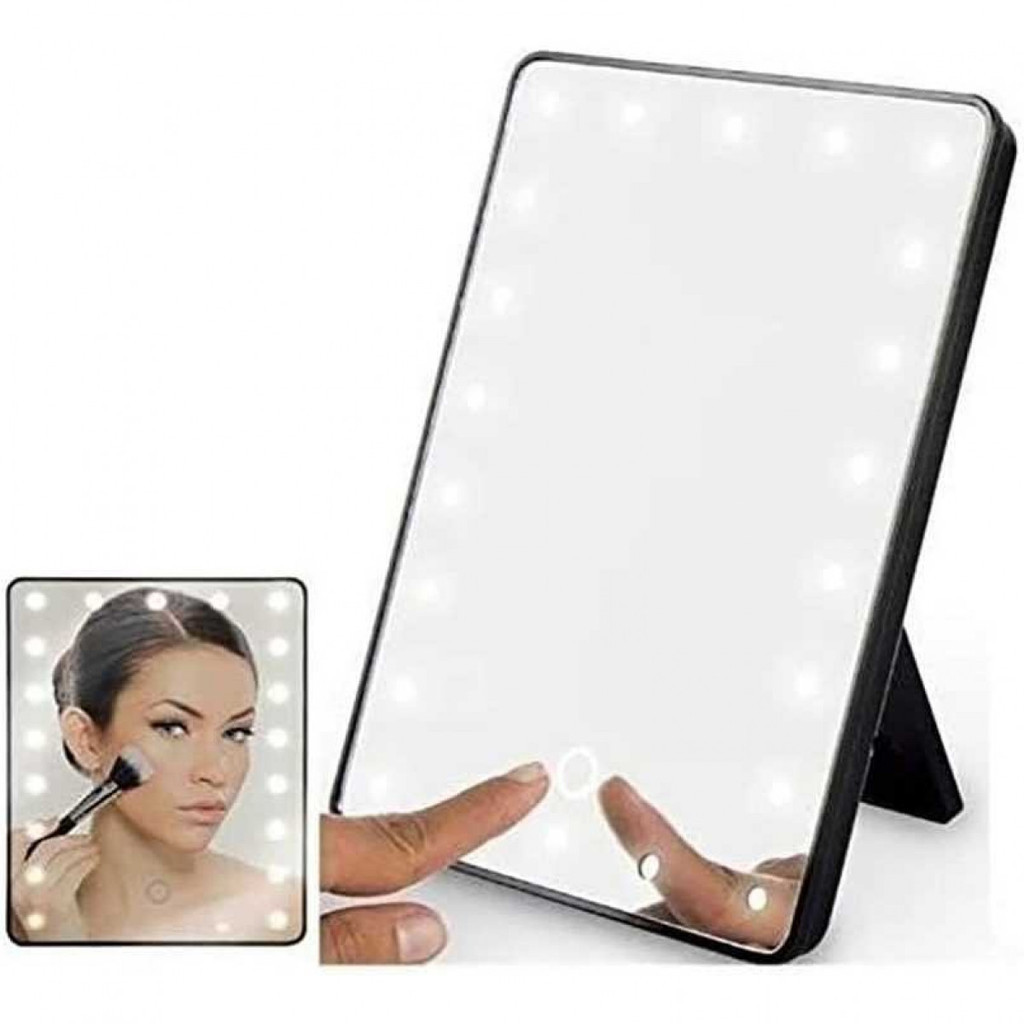 Jual Cermin Lampu LED Cermin Make Up Meja Dengan Lampu LED Touchscreen ...
