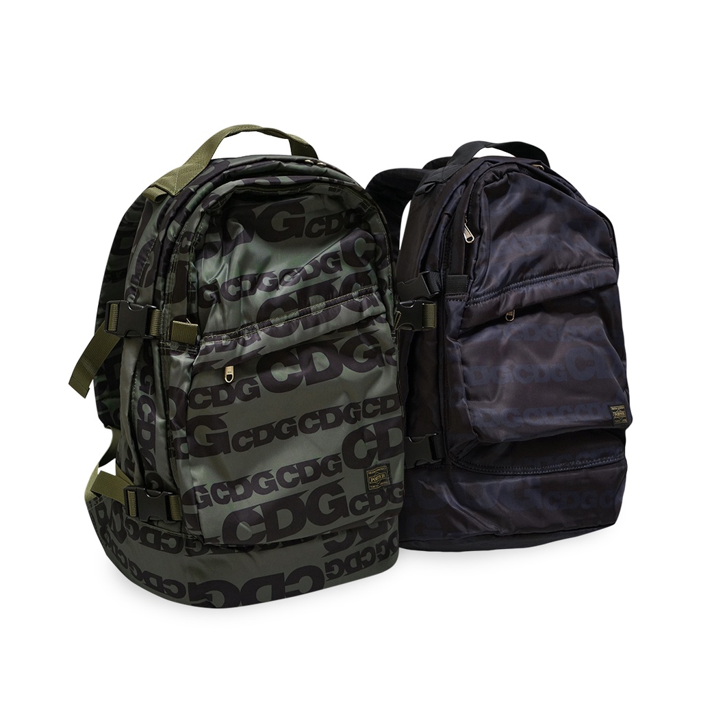Jual CDG X Porter Monogram Buckle Backpack | Shopee Indonesia