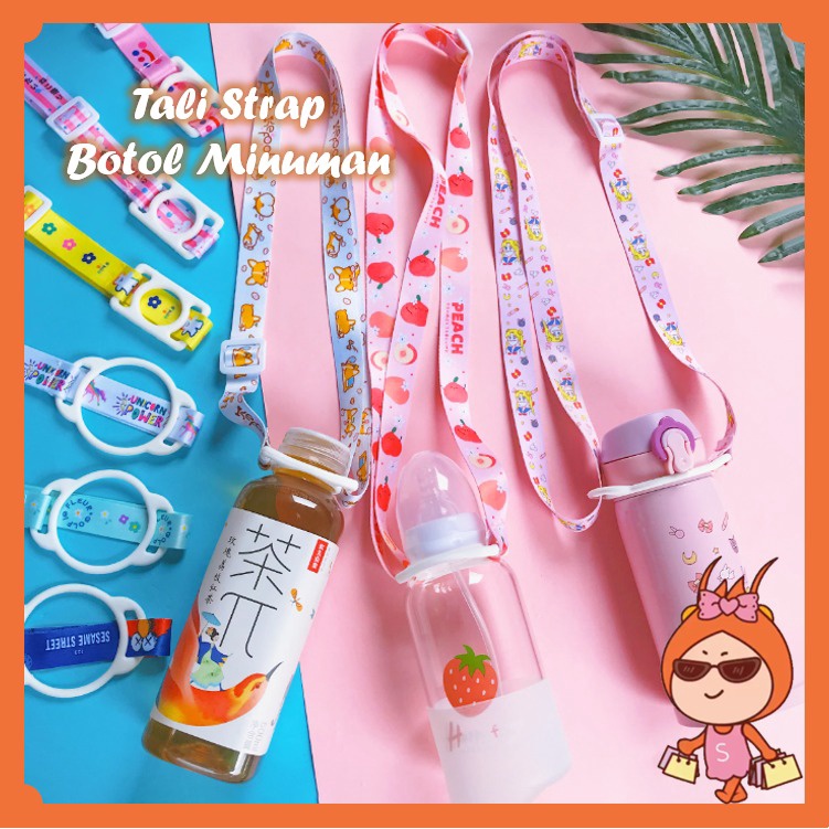 Jual Reseller Welcome - 5969 Tali Strap Botol Minum Gantungan Selempang ...