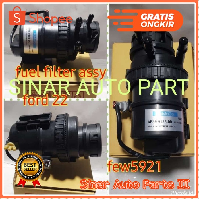 Jual FUEL FILTER ASSY KOMPLIT SARINGAN SOLAR FORD RANGER 2.2cc MAZDA ...