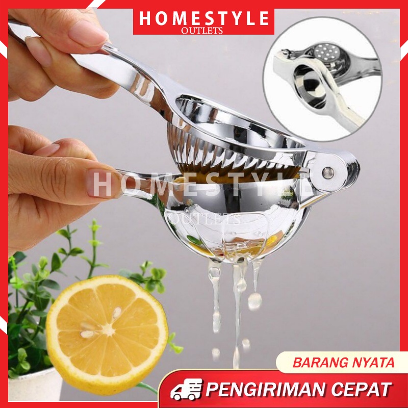 Jual Alat Peras Jeruk Stainless Steel / Lemon Juicer Orange Extractor ...