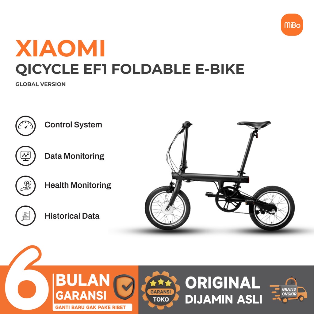 Xiaomi QICYCLE EF1 Foldable E-Bike (Global Version) 