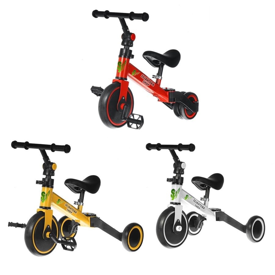Jual Promo Sepeda Anak 3 Roda 2 in 1/Anak Balance Bike Ride Roda Tiga ...