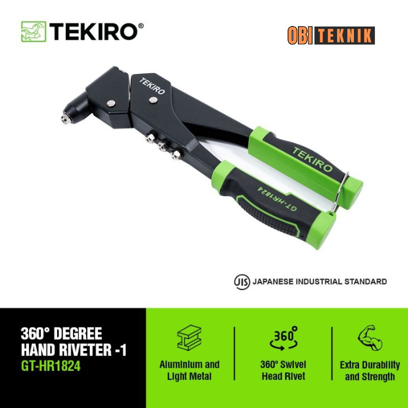 Jual TEKIRO TANG RIVET 360 DERAJAT HAND RIVETER-1 - OBI TEKNIK | Shopee ...