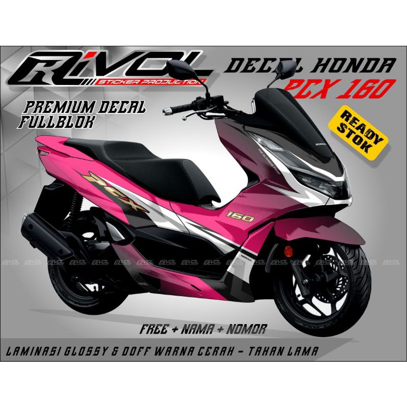 Jual Stiker Decal Variasi Honda Pcx Full Body Striping Decal Full