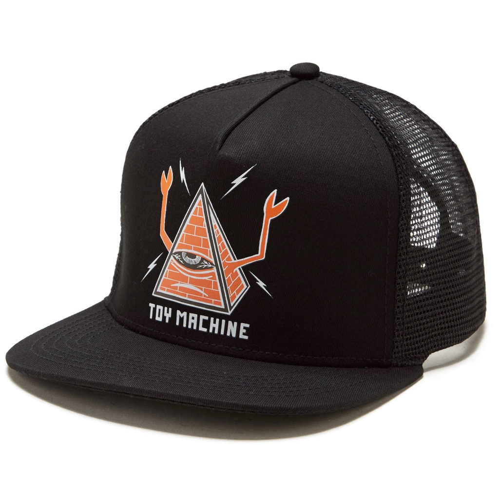 Jual Toy Machine Pyramid Mesh Hat | Shopee Indonesia