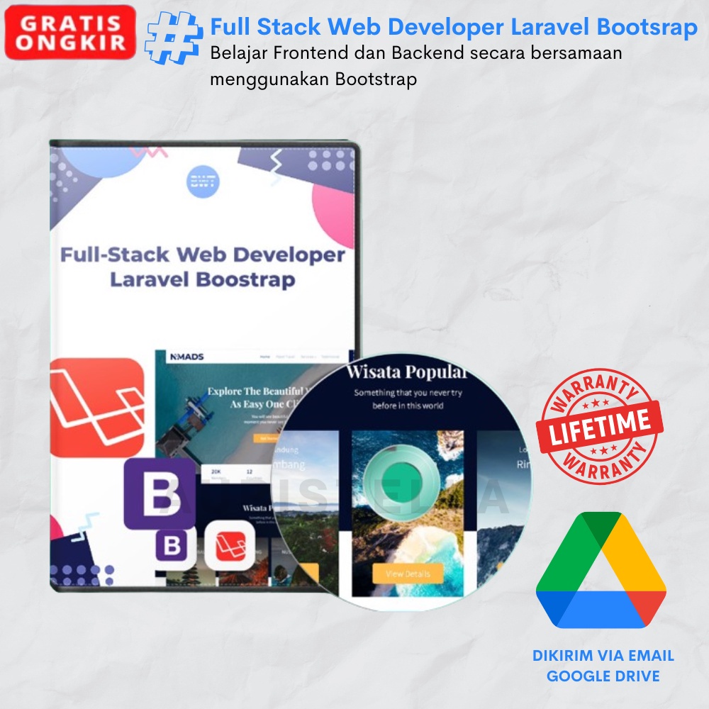 Jual Full Stack Web Developer Laravel Bootsrap BWT | Shopee Indonesia