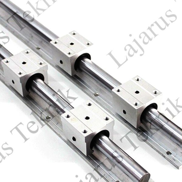 Jual SBR20 - SBR 20 - 2600mm Linear Rail Guide 2PCS SBR20UU Bearing ...