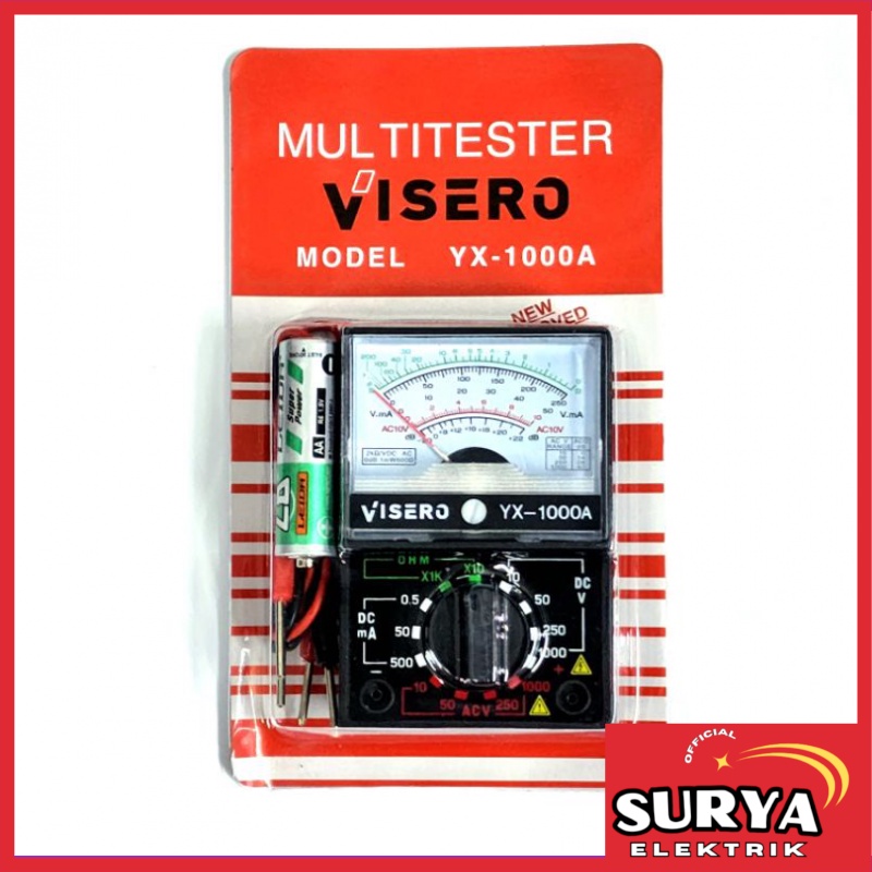 Jual Multimeter VISERO YX-1000A Multitester Mini | Shopee Indonesia