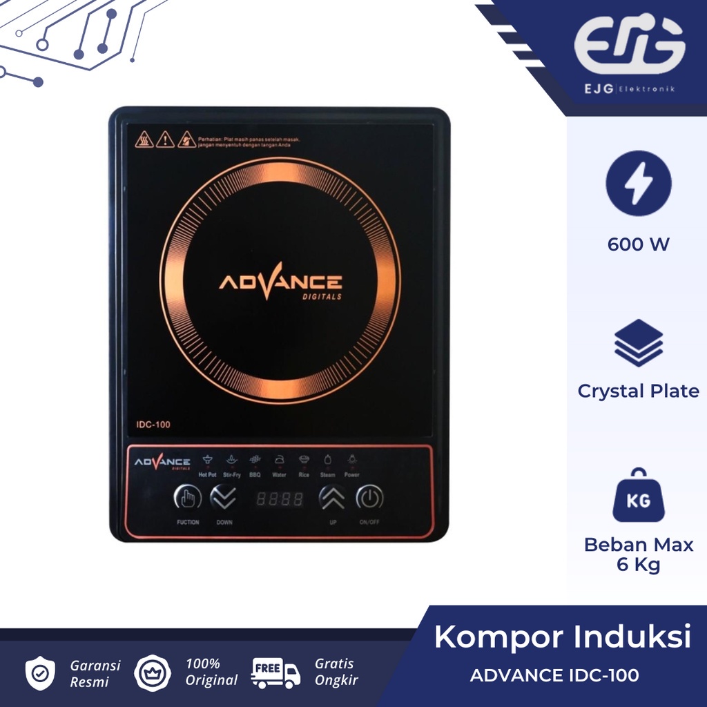 Jual Kompor Listrik Induksi Advance Idc Idc Shopee Indonesia