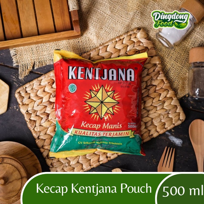 Jual Kecap Manis Cap Kentjana Khas Kebumen Pouch 500 ml | Shopee Indonesia