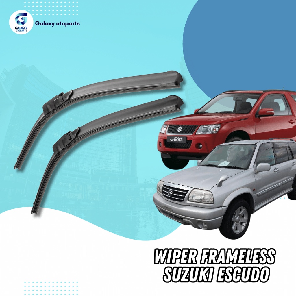 Jual Wiper Frameless Suzuki Escudo Grand Escudo Tanpa Rangka Besi