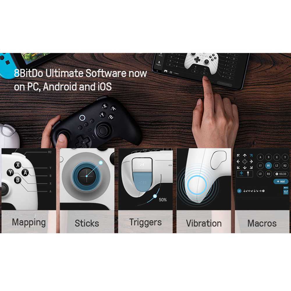 Jual FS - 8BitDo Gamepad Wireless Gaming Controller 2.4G with Charging ...
