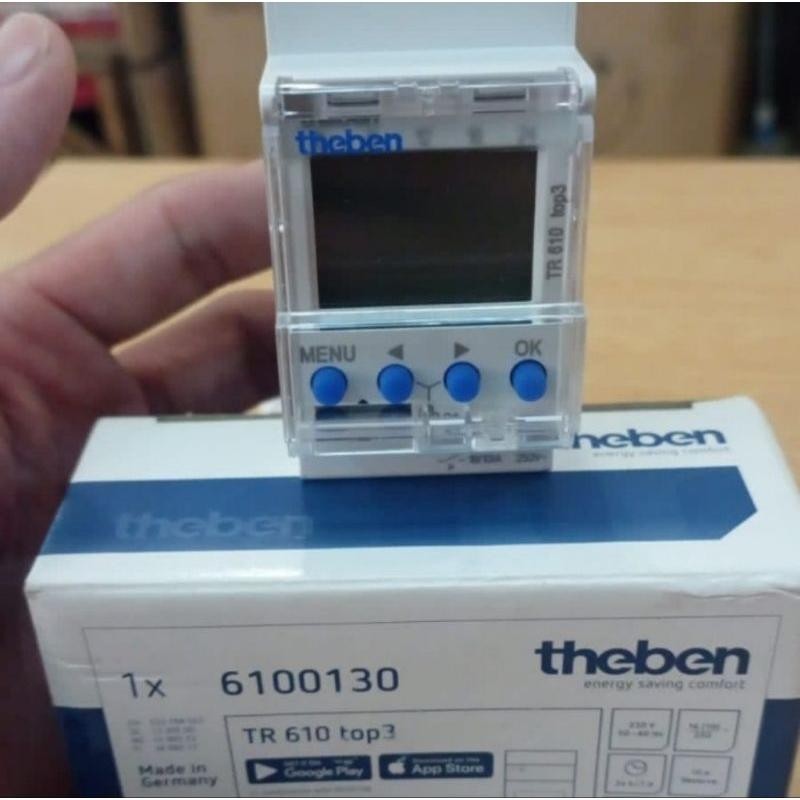 Jual Timer digital theben TR 610 top3 original germany | Shopee Indonesia