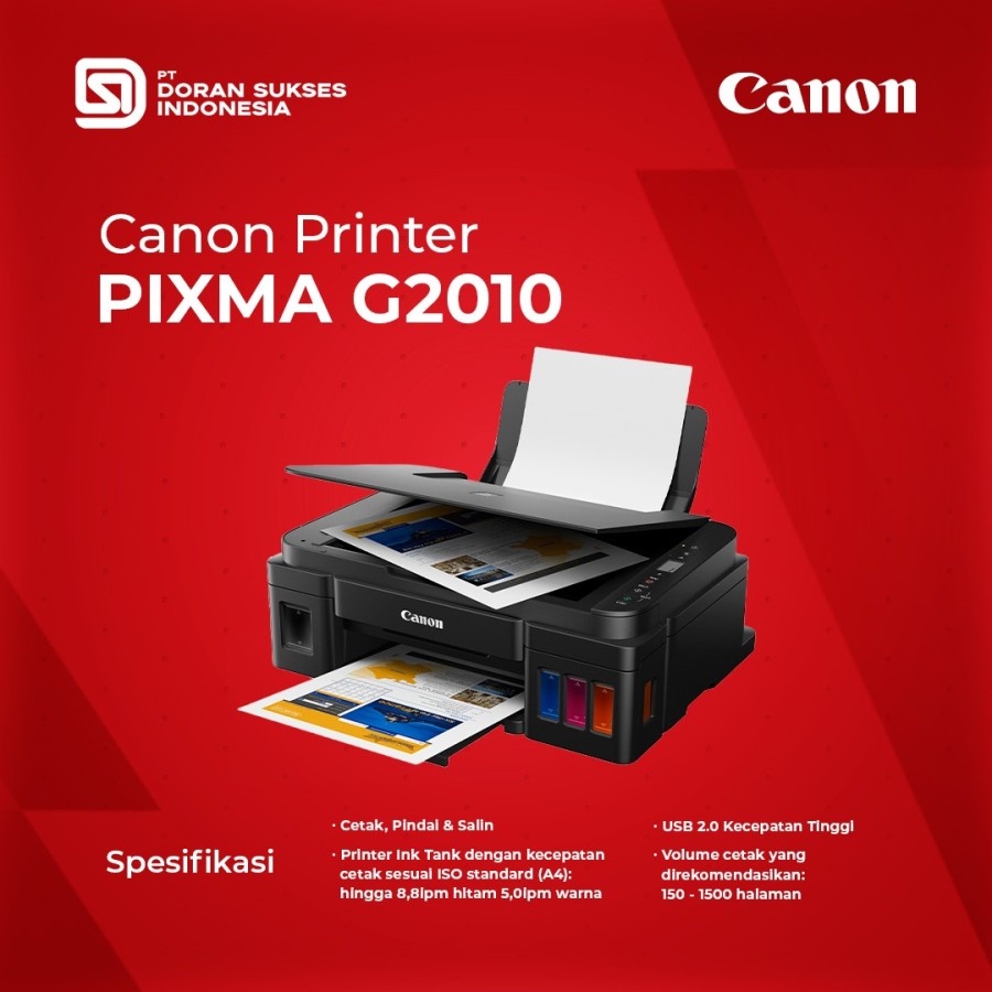 Jual Printer Canon Pixma G2010 G 2010 All In One Print Scan Copy Ink Tank Shopee Indonesia 