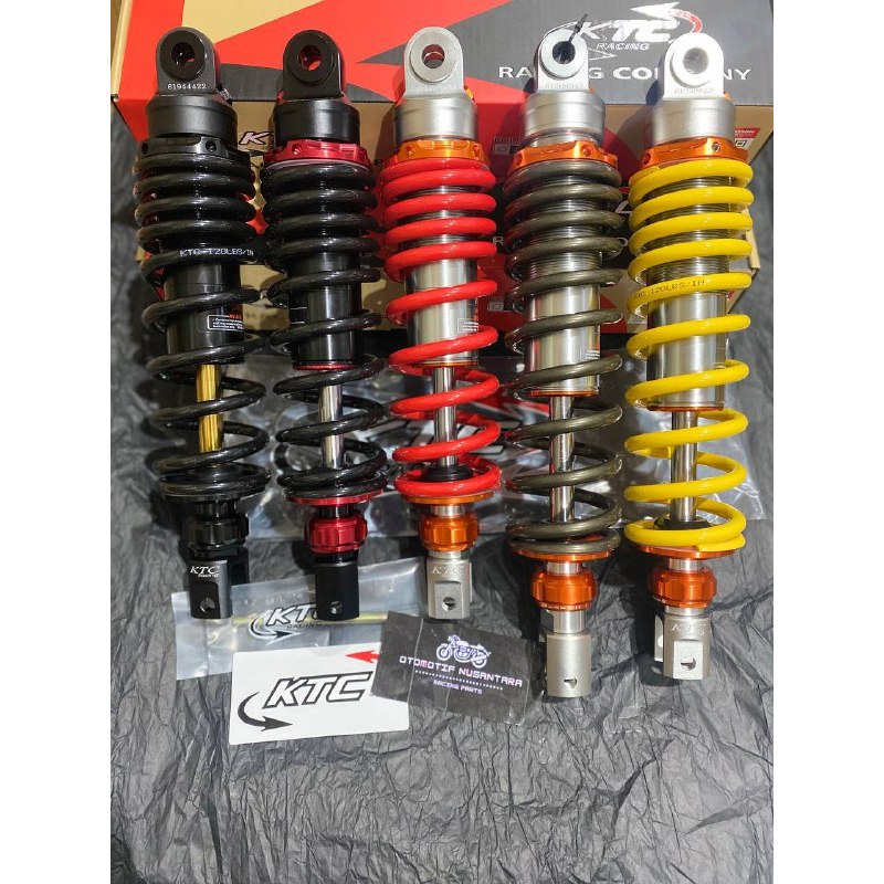 Jual Shock KTC Racing Razor Pro 300mm/325mm (Mio Lexi Beat Vario 125/ ...