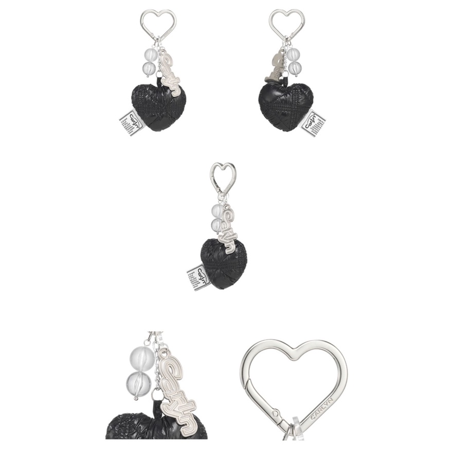 キーホルダー・キーリング CARLYN Heart and Ribbon Charm 5colors CARLYN(カーリン) キーホルダー・キーリング(レディース) - 海外
