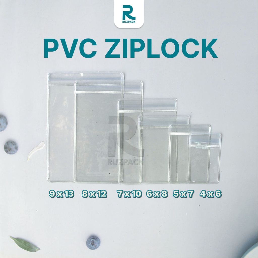 Jual PVC Zip Lock Zipper Storage Bag Tas Perhiasan Plastik Travel