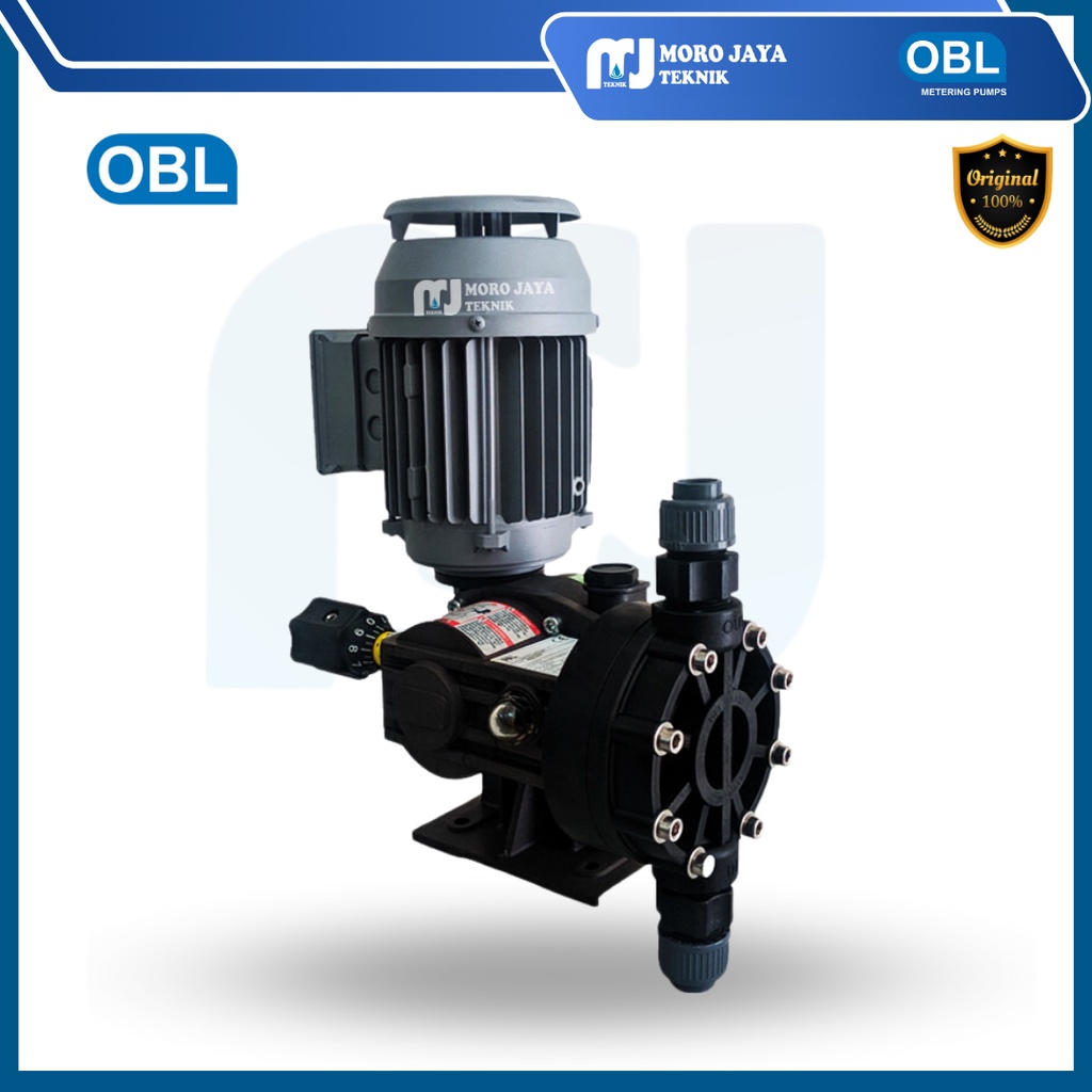 Jual Pompa Dosing Pump Injeksi Kimia OBL Blackline MB 50 PP Made in Italy Shopee Indonesia