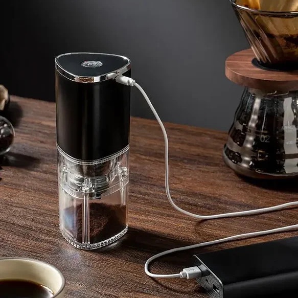 Jual Coffee Grinder Portable Electric Penggiling biji Kopi Elektrik USB