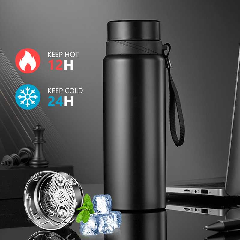 Jual [COD] Botol Minum Termos Air Vacuum Insulasi Dengan Infuser ...