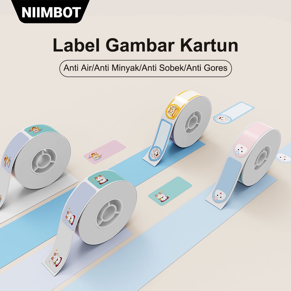 Jual NIIMBOT D11 / D110 / D101 Kertas Cetak Label Identifikasi Rumah ...