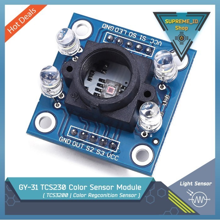 Jual GY-31 TCS230 TCS3200 Color Recognition Pendeteksi Warna Sensor ...