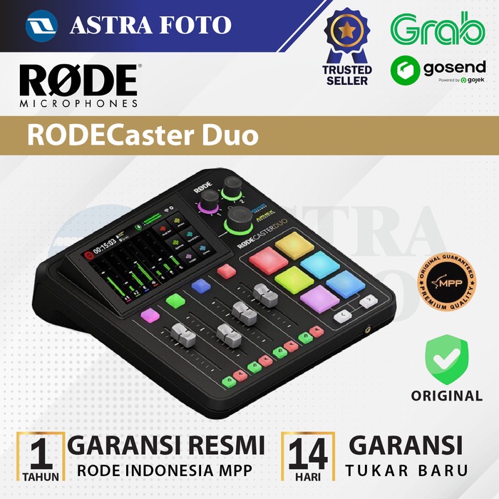 Jual RODE RODECaster Duo Integrated Audio Production Studio | Rode ...