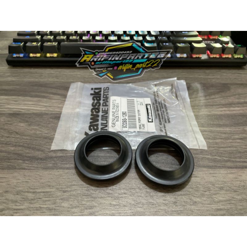 Jual shil Sil Atas Seal Shock Depan Ninja R RR SS original kawasaki