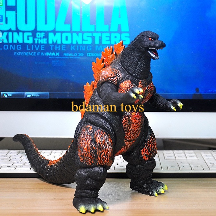 Jual Godzilla Movie Monster Series Burning Godzilla Vinyl Figure ...