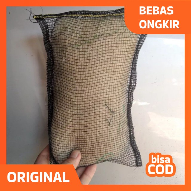 Jual Jaring Nelayan Media Filter Kolam &Aquarium small 100gram / jaring